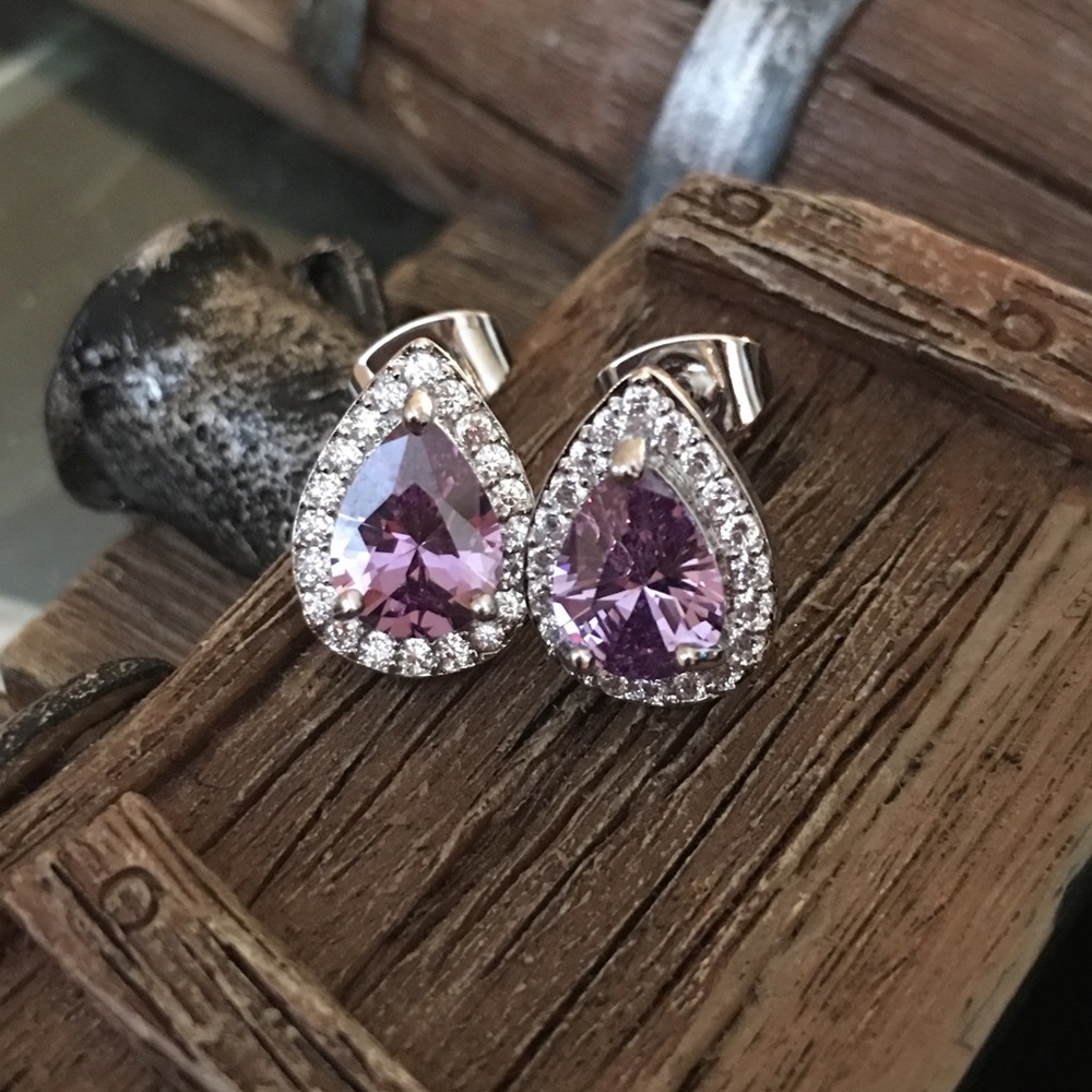 Pear Cut Studs